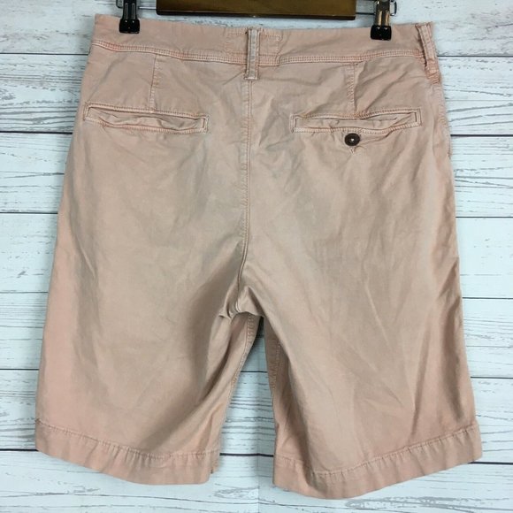 American Eagle Mens Shorts 29 AE Pale Pink Dusty Faded Next Level Flex Stretch - Picture 1 of 12